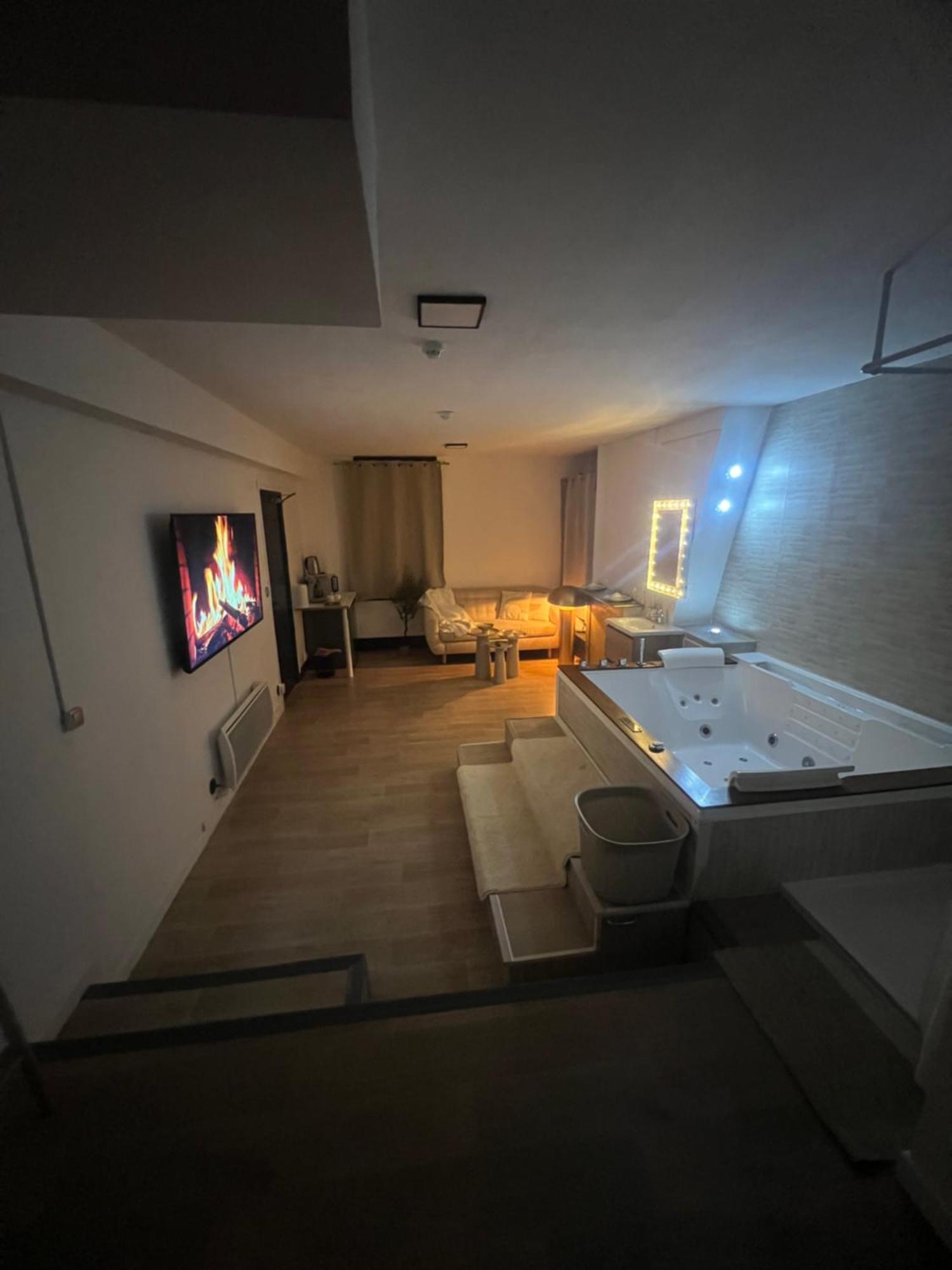 Appartement Loft Ravissant 45m2 Jacuzzi Rvb Night 2 Amiens